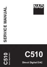 NAD C 510 Service Manual предпросмотр