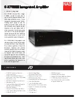 NAD C375BEE Datasheet preview