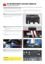NAD C375BEE Mounting Instructions preview