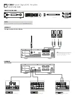 NAD C388 Quick Setup Manual предпросмотр