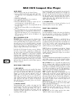 Preview for 4 page of NAD C521i Owner'S Manual