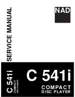 NAD C541i Service Manual preview