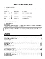 Preview for 3 page of NAD C541i Service Manual