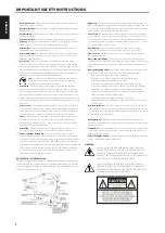 Preview for 2 page of NAD CI 8-120 DSP Owner'S Manual