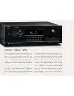 Preview for 4 page of NAD D 3020 Catalog