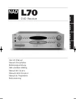 NAD L 70 Owner'S Manual предпросмотр