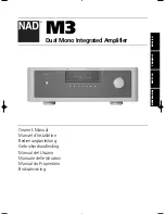 NAD Masters M3 Owner'S Manual preview