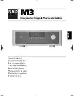 Предварительный просмотр 41 страницы NAD Masters M3 Owner'S Manual