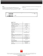 Предварительный просмотр 2 страницы NAD T 513 Specifications