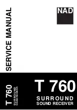 NAD T760 Service Manual preview