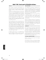 Preview for 48 page of NAD T955 Owner'S Manual