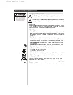 Preview for 2 page of NAD TURNTABLE C 552 Owner'S Manual