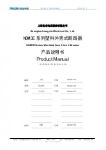 nader NDM3E Series Product Manual preview