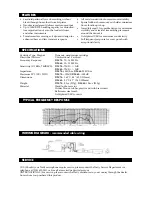 Предварительный просмотр 2 страницы Nady Systems DM 70 User Manual