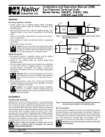 Предварительный просмотр 121 страницы Nailor 35SW Manual