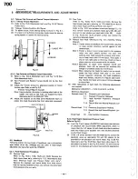 Preview for 46 page of Nakamichi 700 Service Manual