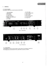 Предварительный просмотр 3 страницы Nakamichi High-Com II Service Manual