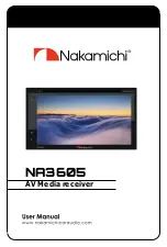 Nakamichi NA3605 User Manual preview