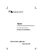 Nakamichi NA85 Instruction Manual preview