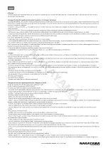 Предварительный просмотр 11 страницы Nakayama BS2000 User Manual