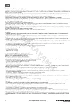 Предварительный просмотр 14 страницы Nakayama BS2000 User Manual