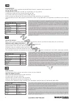 Предварительный просмотр 3 страницы Nakayama SP1500 Quick Start Manual