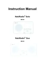 Preview for 1 page of NakiRadio Solo Instruction Manual