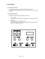 Preview for 17 page of NAMCO ACE DRIVER DELUXE Installation And Commissioning Manual
