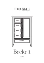 namesake Monogram Beckett B14427 Manual preview