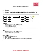 Preview for 8 page of N&W Global Vending Colibri Quick Reference Manual