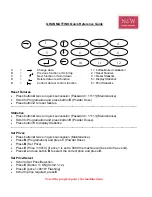 Preview for 9 page of N&W Global Vending Colibri Quick Reference Manual