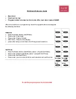 Preview for 11 page of N&W Global Vending Colibri Quick Reference Manual