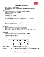 Preview for 18 page of N&W Global Vending Colibri Quick Reference Manual