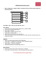 Preview for 21 page of N&W Global Vending Colibri Quick Reference Manual