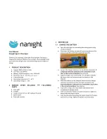 Nanight Sport 2 User Manual preview