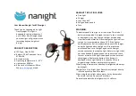 Nanight Tech 2 Manual preview