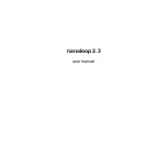 Preview for 1 page of Nanoloop 2.3 User Manual