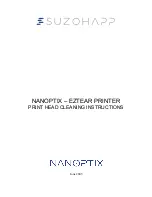 Nanoptix EZ-Tear Cleaning Instructions preview