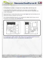 Предварительный просмотр 15 страницы Nanoxia CoolForce 2 Instruction Manual