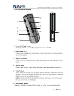 Предварительный просмотр 5 страницы Napa PA22 User Manual