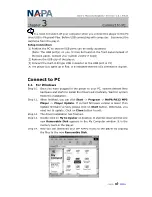 Предварительный просмотр 9 страницы Napa PA22 User Manual