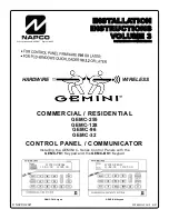 NAPCO GEMINI C Series Installation Instructions Manual preview