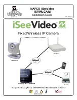 NAPCO iSeeVideo ISVWLCAM Installation Manual preview