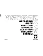 NAPCO MAGNUM ALERT 854 SYSTEM Manual preview