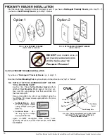 Preview for 10 page of NAPCO Networx ArchiTech Mounting And Installation Instructions Manual