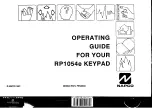 NAPCO RP1054e Operating Manual preview