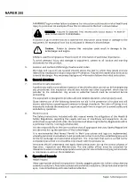 Предварительный просмотр 10 страницы Napier 295 Instruction Manual