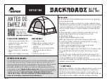 Preview for 9 page of Napier BACKROADZ 19100 Instructions Manual