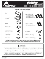 Napier SPORTZ 84000 Installation Instructions Manual preview