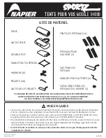 Preview for 6 page of Napier SPORTZ 84000 Installation Instructions Manual